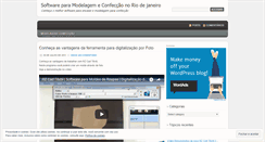 Desktop Screenshot of modelagemeconfecao.wordpress.com