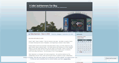 Desktop Screenshot of jackhammerfanblog.wordpress.com