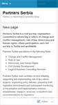 Mobile Screenshot of partnersserbia.wordpress.com