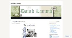 Desktop Screenshot of daniklamma.wordpress.com