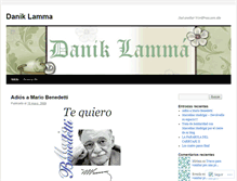 Tablet Screenshot of daniklamma.wordpress.com