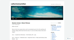Desktop Screenshot of catherinemaclellan.wordpress.com