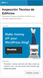Mobile Screenshot of inspecciontecnicaedificios.wordpress.com