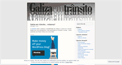 Desktop Screenshot of galizaemtransito.wordpress.com