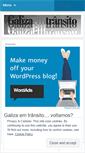 Mobile Screenshot of galizaemtransito.wordpress.com