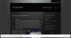 Desktop Screenshot of finalrevolution.wordpress.com