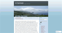 Desktop Screenshot of airtravelawards.wordpress.com