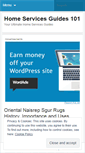 Mobile Screenshot of homeservicesguides.wordpress.com