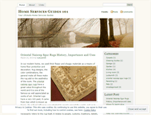 Tablet Screenshot of homeservicesguides.wordpress.com