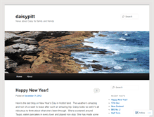 Tablet Screenshot of daisypitt.wordpress.com