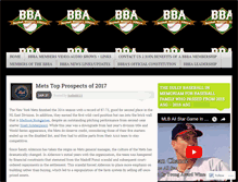 Tablet Screenshot of baseballbloggersalliance.wordpress.com