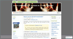 Desktop Screenshot of guestcommentaryjdpkillercase.wordpress.com