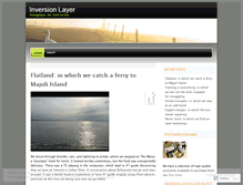 Tablet Screenshot of inversionlayer.wordpress.com