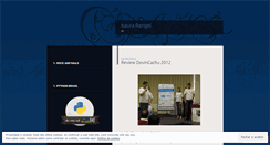 Desktop Screenshot of isaurarangel.wordpress.com