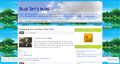 Desktop Screenshot of blueskyvietnam.wordpress.com