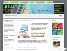 Tablet Screenshot of beautymusebook.wordpress.com