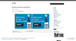 Desktop Screenshot of lups.wordpress.com