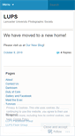 Mobile Screenshot of lups.wordpress.com