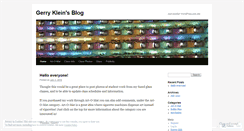Desktop Screenshot of gerryklein.wordpress.com