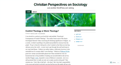 Desktop Screenshot of cedarvillesoc.wordpress.com