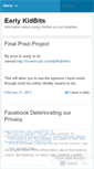 Mobile Screenshot of earlykidbits.wordpress.com