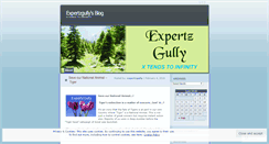 Desktop Screenshot of expertzgully.wordpress.com