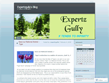 Tablet Screenshot of expertzgully.wordpress.com