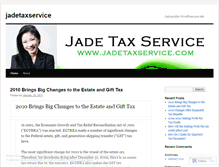 Tablet Screenshot of jadetaxservice.wordpress.com