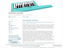 Tablet Screenshot of inflatabledateable.wordpress.com