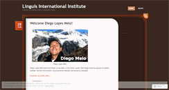 Desktop Screenshot of linguisinternational.wordpress.com