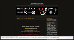 Desktop Screenshot of miszelani.wordpress.com