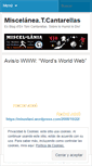 Mobile Screenshot of miszelani.wordpress.com