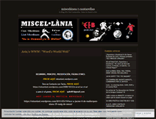 Tablet Screenshot of miszelani.wordpress.com