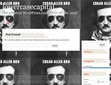 Tablet Screenshot of lowercasecapital.wordpress.com