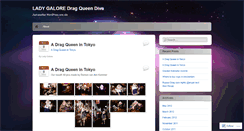 Desktop Screenshot of ladygalore.wordpress.com