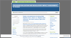 Desktop Screenshot of evaluationrussia.wordpress.com