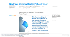 Desktop Screenshot of novahealthpolicyforum.wordpress.com