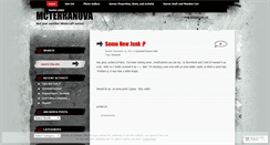 Desktop Screenshot of mcterranova.wordpress.com