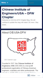 Mobile Screenshot of ciedfw.wordpress.com