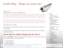 Tablet Screenshot of jgail.wordpress.com