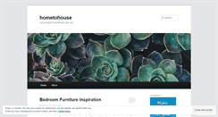 Desktop Screenshot of hometohouse.wordpress.com