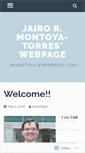 Mobile Screenshot of jrmontoya.wordpress.com