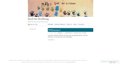 Desktop Screenshot of inselderhoffnung.wordpress.com