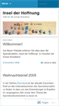 Mobile Screenshot of inselderhoffnung.wordpress.com