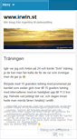 Mobile Screenshot of irwingoodman.wordpress.com