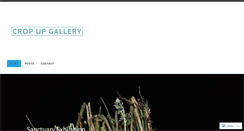 Desktop Screenshot of cropupgallery.wordpress.com