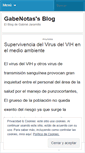 Mobile Screenshot of gabenotas.wordpress.com
