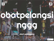 Tablet Screenshot of obatpelangsinggg.wordpress.com