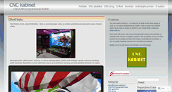 Desktop Screenshot of cnckabinet.wordpress.com