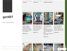 Tablet Screenshot of gerartwien.wordpress.com